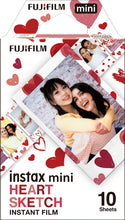 將圖片載入圖庫檢視器 New Fujifilm Instax Heart Sketch
