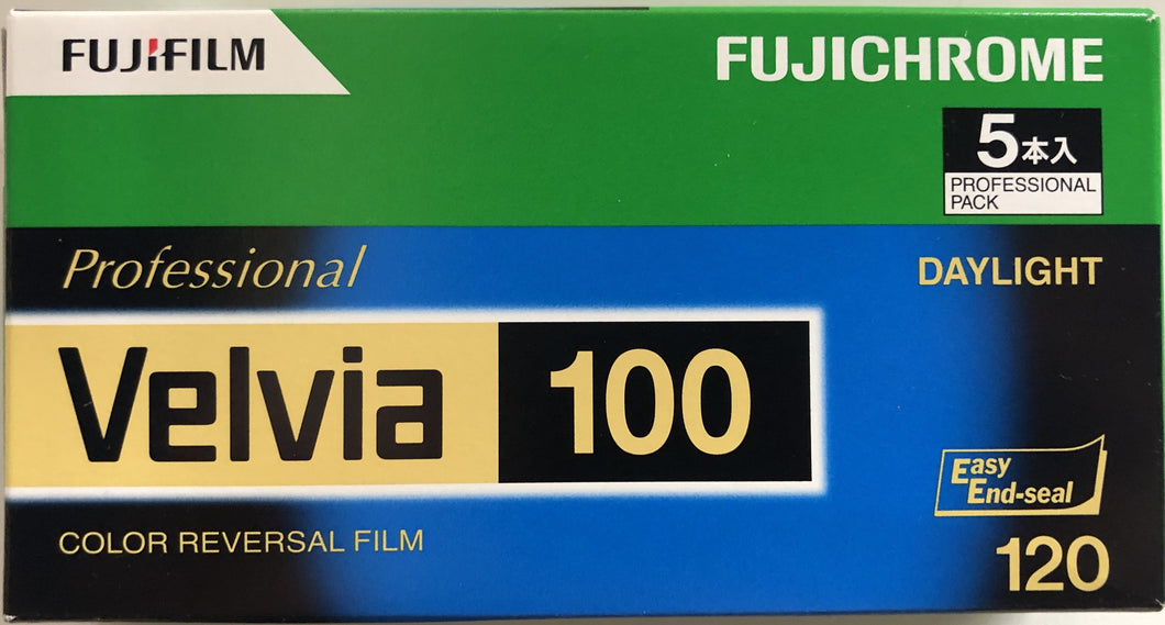 Fujichrome Velvia 100 (120 Format)