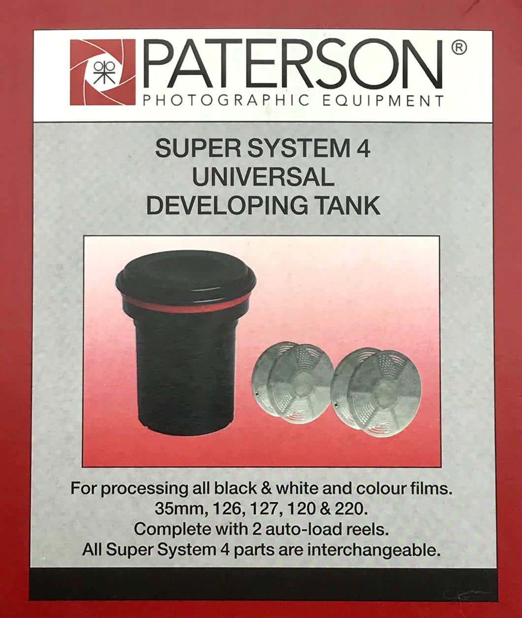Paterson Super System 4 Tank PTP-115