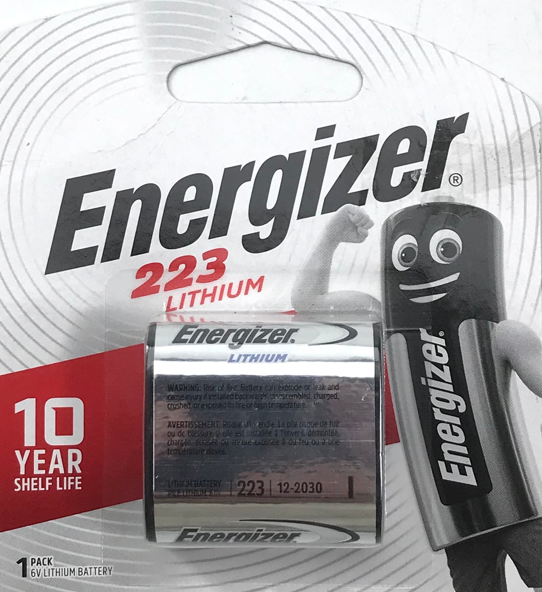 Energizer 223/ CRP2  Lithium Battery