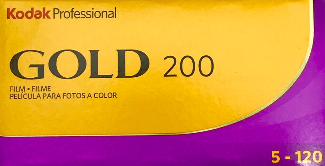 120 Format Kodak Gold 200