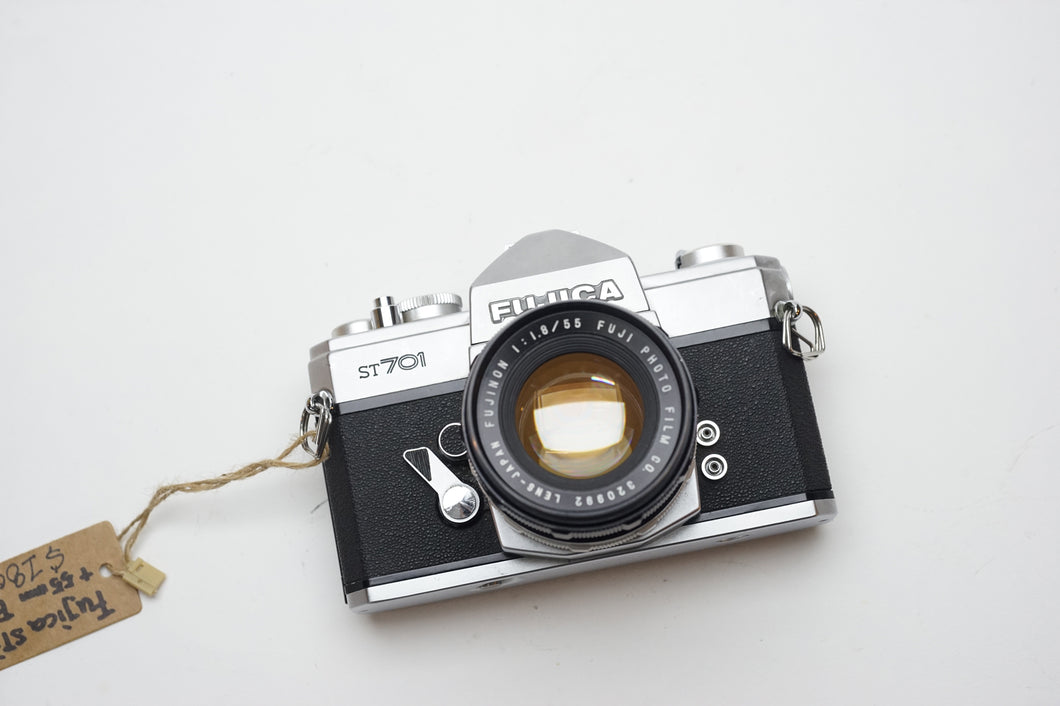 Fujica ST701 with 55mm F1.8 Lens