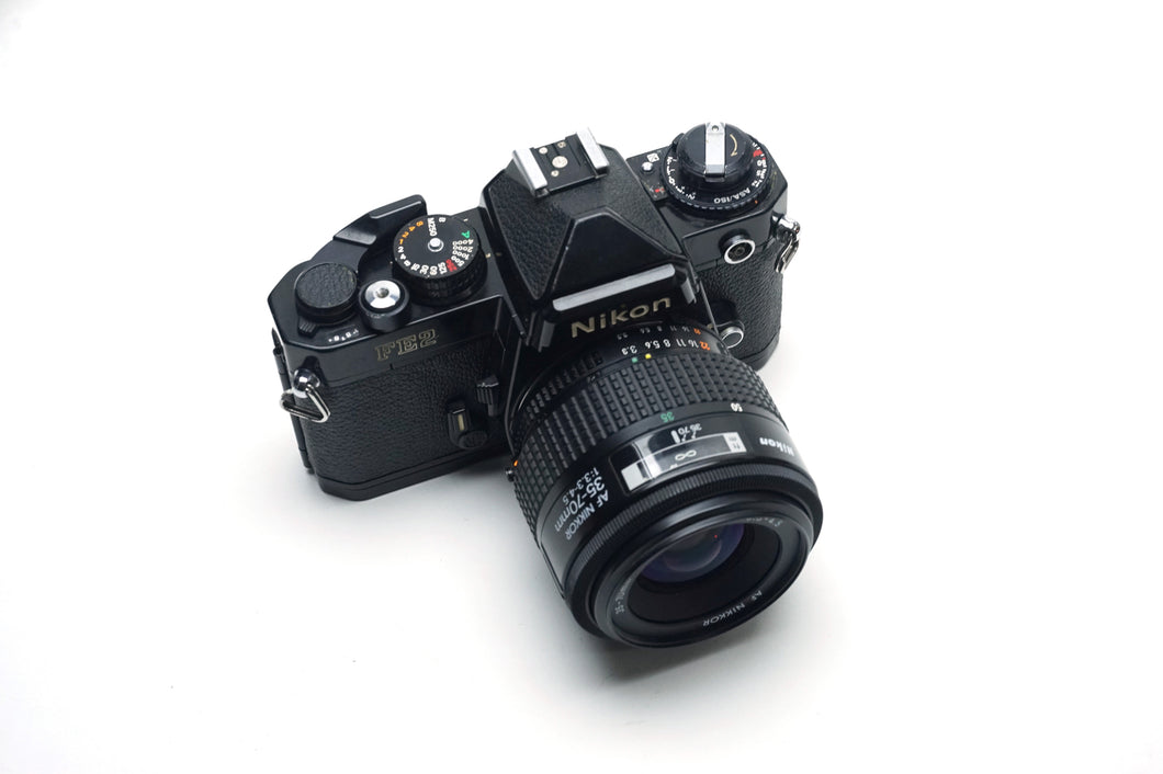 Nikon FE2 with AF 35-70mm F3.3-4.5 Lens