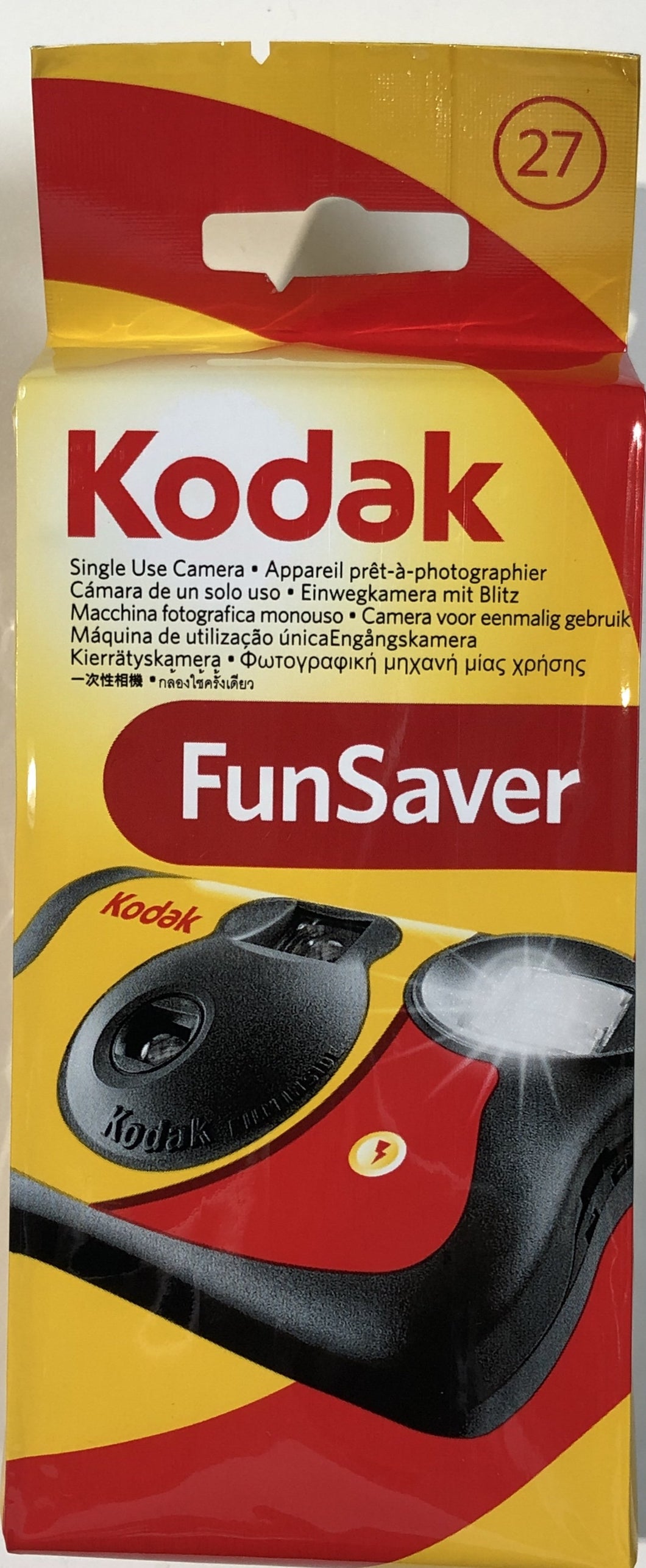 Kodak 35mm One-Time-Use Disposable Camera (ISO-800) with Flash